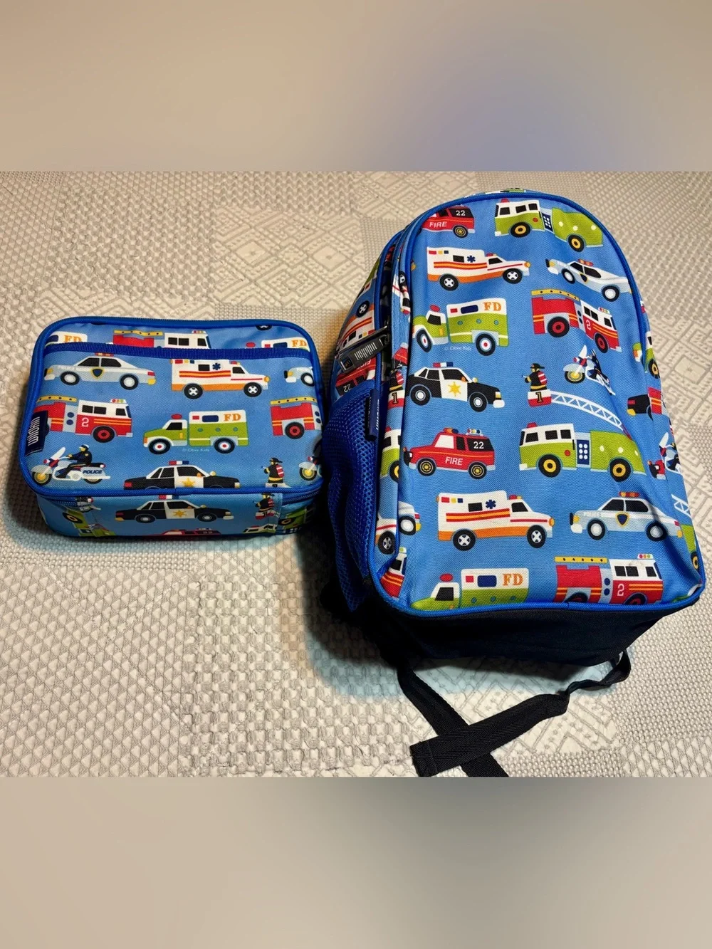 WILDKIN Kids “Heroes” Backpack, Lunchbox Set